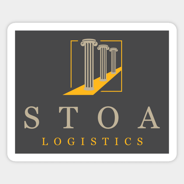 Stoa Logistics Light Logo Sticker by Stoa Logistics